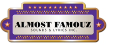 Almost Famouz DJ and Karaoke Services Logo