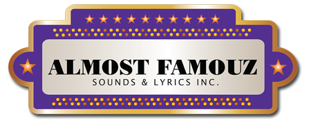 Almost Famouz DJ and Karaoke Services Logo